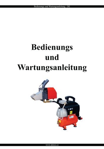 Bedienhandbuch - ATMOS Zentrallager