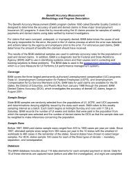 Benefit Accuracy Measurement - Unemployment Insurance