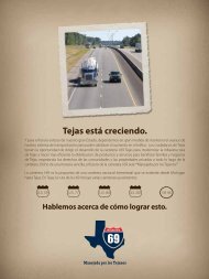 Tejas estÃ¡ creciendo. - Welcome to the Texas Department of ...