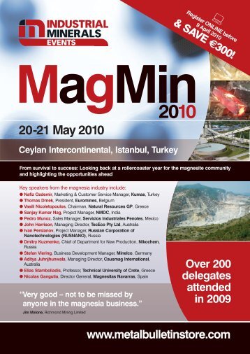 MagMin 2010 - Metal Bulletin Store