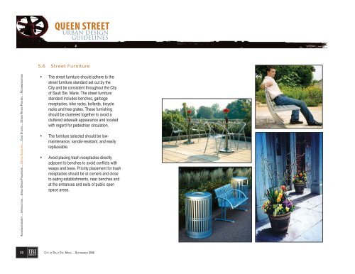 Queen Street Urban Design Guidelines - City of Sault Ste Marie