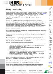 Uitleg certificering - HER Opleidingen