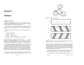 Solutions - ChaosBook