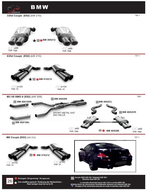 terminali / endpipes - KD-Tuning