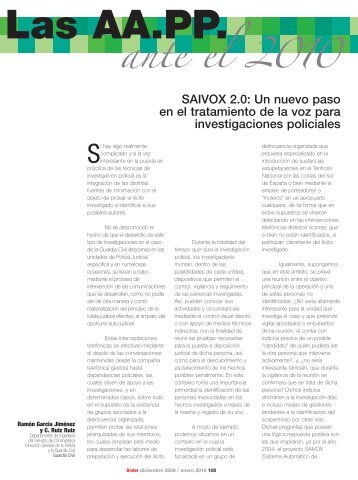 SAIVOX 2.0 - Revista DINTEL Alta DirecciÃ³n