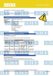 ERIKS - oil-seals - NBR ERIKS compound NK701