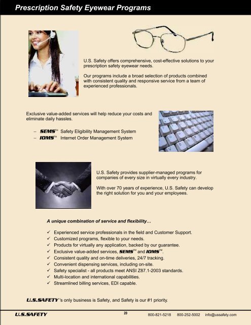 Protective Eyewear - US Safety