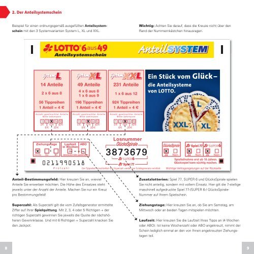 Anteilsystem 2013 - LOTTO Bayern