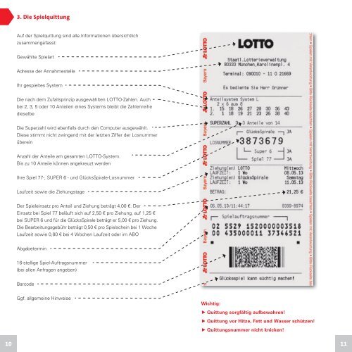 Anteilsystem 2013 - LOTTO Bayern