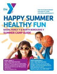 Baierl Family Y Summer Camp - YMCA of Greater Pittsburgh