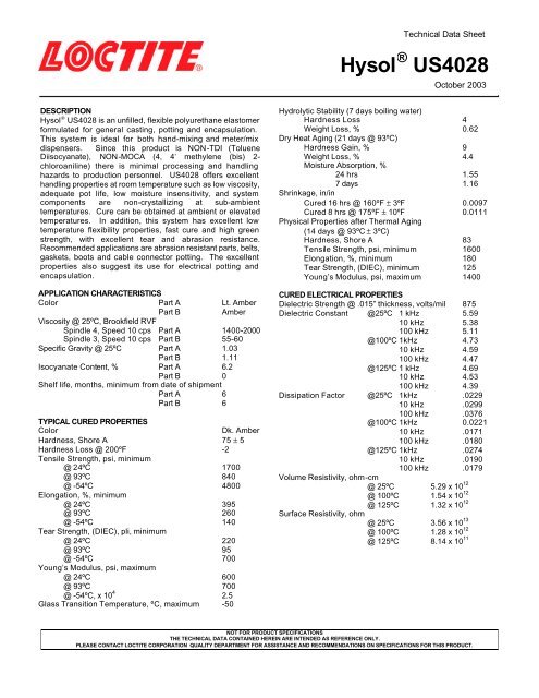 US4028 TDS - Scott Technical Sales Company