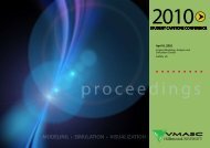 2010 Student Capstone Proceedings (PDF) - the Virginia Modeling ...