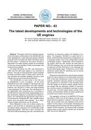 43 The latest developments and technologies of the UE engines