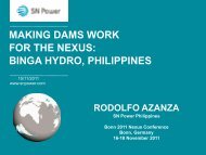 Rodolfo T. Azanza Jr. SN Power (PDF, 2.3 MB) - The Water, Energy ...