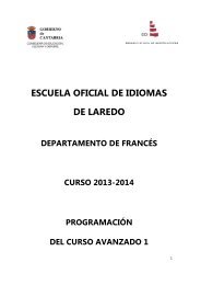 ProgramaciÃ³n del Nivel Avanzado 1 - Escuela Oficial de Idiomas