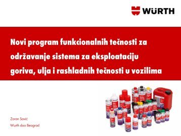 aditivi? - Wurth