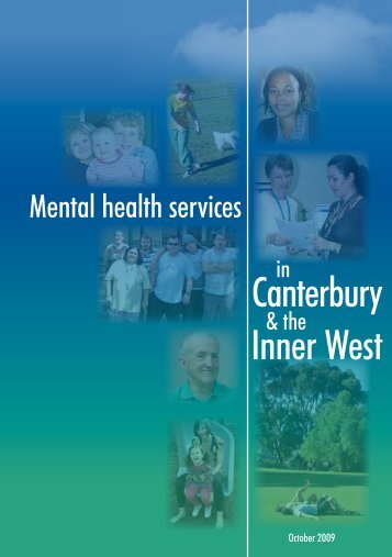 Canterbury and Inner West Mental Health Service Directory