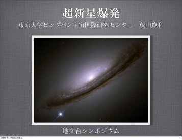 è¶æ°æççº - æ±äº¬å¤§å­¦å®å®ç·ç ç©¶æ