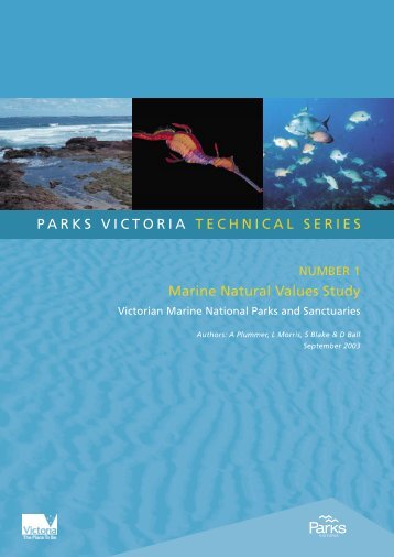 Marine Natural Values Study - Parks Victoria