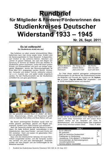 1945 Nr. 26, Sept. 2011 - Studienkreis Deutscher Widerstand 1933