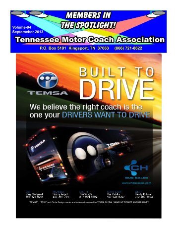 Members In The Spotlight! - Tennessee Motor Coach Association