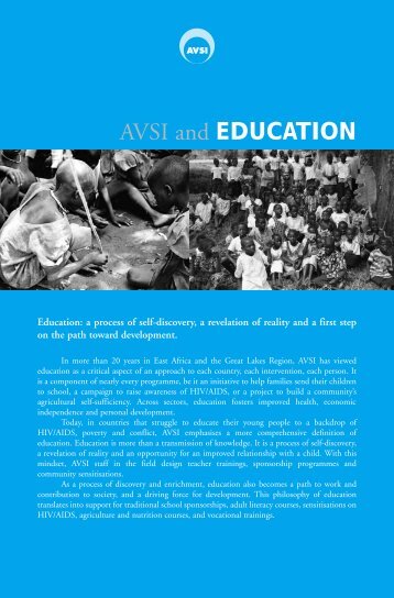 AVSI and EDUCATION