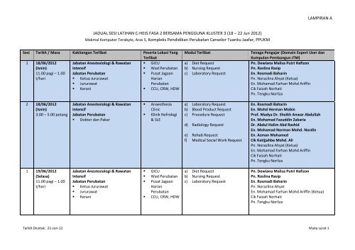 18 â 22 Jun 2012 - UKM Medical Centre