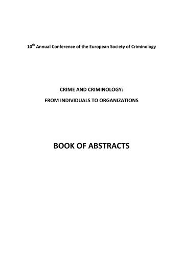 book of abstracts - IARS