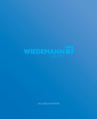 Image-BroschÃƒÂ¼re der WIEDEMANN-Gruppe - GfR