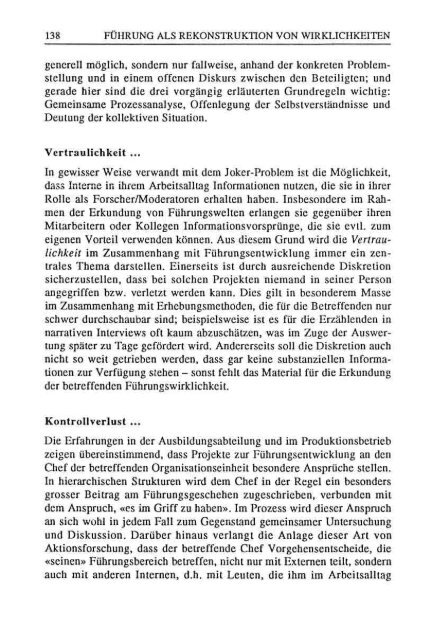 Die Erfindung von Führung - AOC