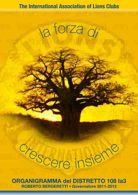 crescere insieme la forza di - Lions Club Savona Torretta