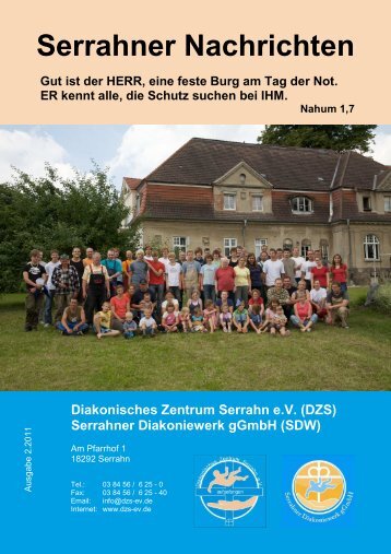 Ausgabe 2/2011 - in der Rehaklinik Serrahn