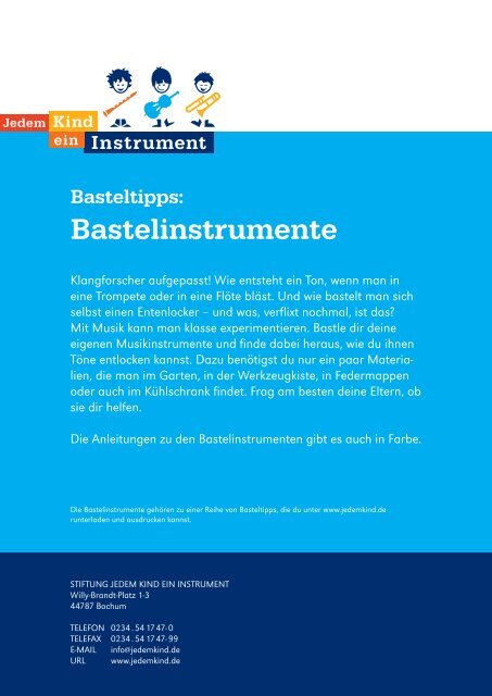 JeKI Bastelinstrument vorlagen zum ausmalen.indd