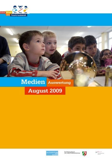 August 2009 - Jedem Kind ein Instrument
