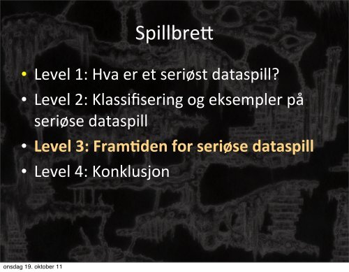 Seriøse dataspill - NTNU