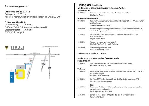 Freitag, den 16.11.12 - nieren-transplantation.com