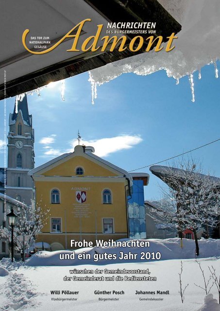 BÃ¼rgermeister Zeitung - Marktgemeinde Admont