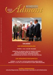 BÃ¼rgermeister-Zeitung - Marktgemeinde Admont