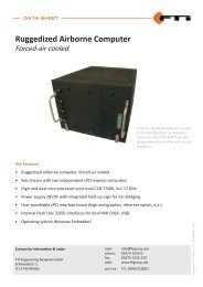 Ruggedized Airborne Computer - FTI Group