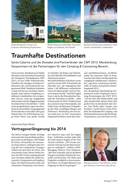 Message Ausgabe 3/2012 (PDF | 9 MB) - Messe Stuttgart