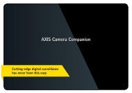 Axis Camera Companion brochure - Use-IP