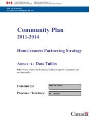 Annex A - Data Tables - District of Sault Ste. Marie Social Services ...