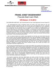 Pressetext (PDF / Download) - Medienagentur