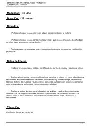 ContaminaciÃ³n atmosfÃ©rica, ruidos y radiaciones (129 Horas)