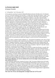 La formula degli eletti - Incontri di 