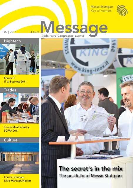 Message issue 2/2011 - Messe Stuttgart