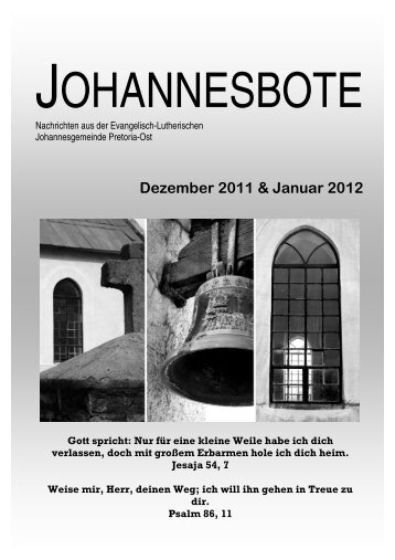 aussenblatt dez 2011 jan 2012.pub - johannesgemeinde.org.za