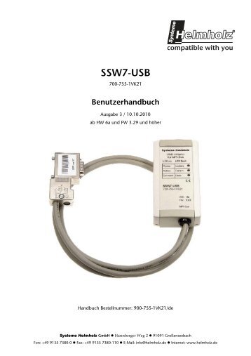 SSW7-USB - TP Automation e.K.