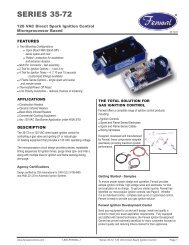 35-72 Data Sheet for pdf.qxd - Stromquist and Company, Inc.