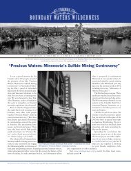 âPrecious Waters: Minnesota's Sulfide Mining Controversyâ